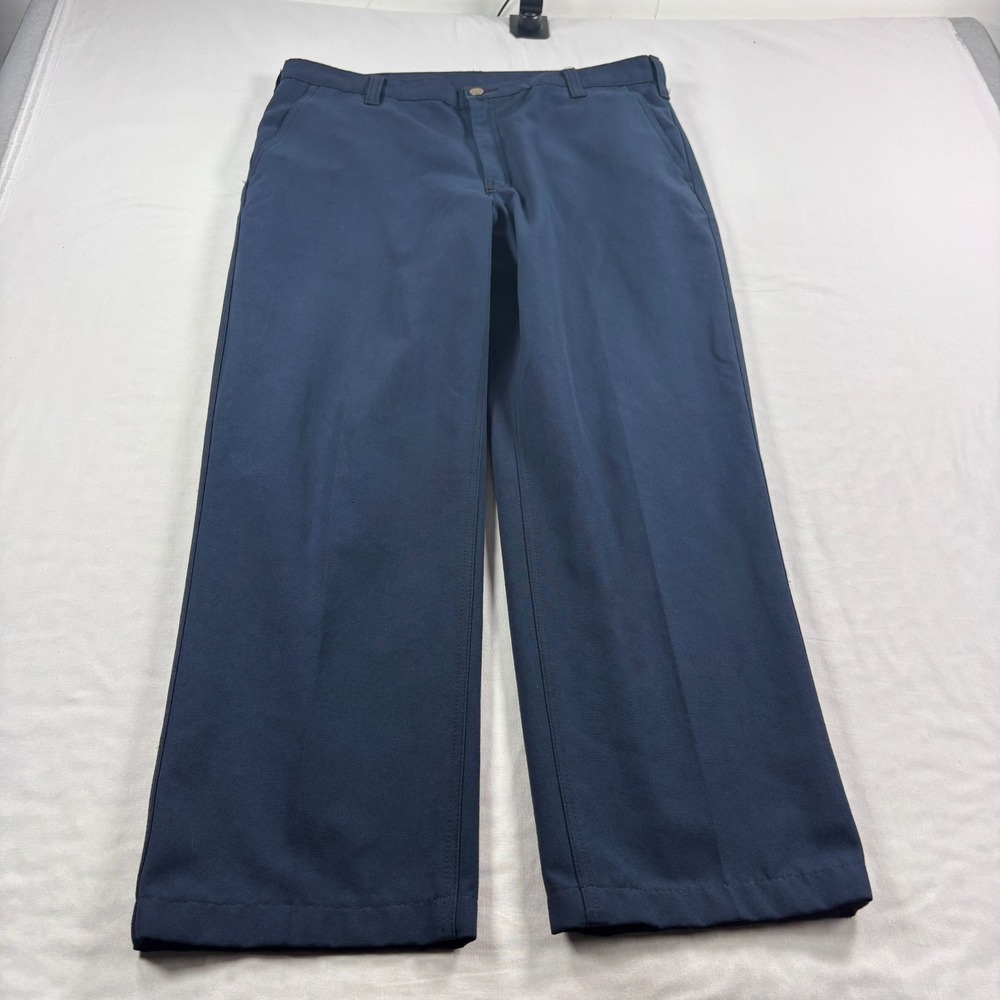 Workrite FR Pants Mens 36x29 Blue Flame Resistant Fire Workwear Aramid